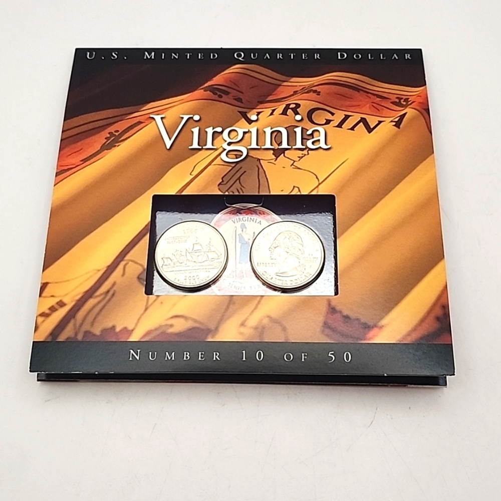 2000 Virginia State Quarter No. 10 of 50 NWT